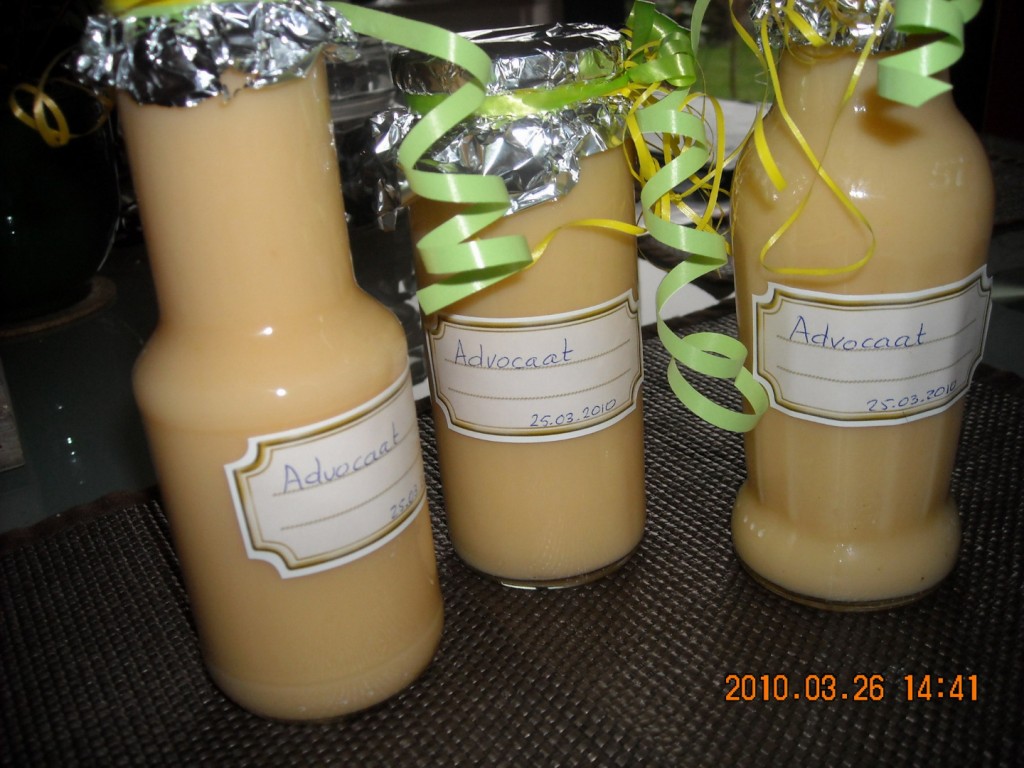 Advocaat zelf maken