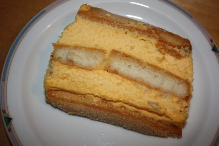 Advocaatcake met lange vingers