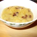Appelcompote met kaneel en rumrozijnen