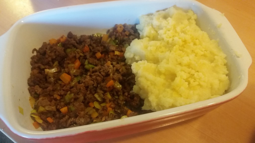 Franse ovenschotel Hachis Parmentier op eigen wijze