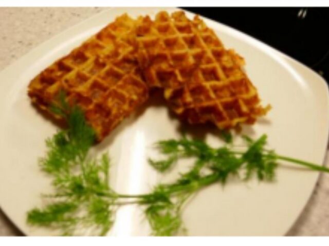 Hartige aardappelwafels