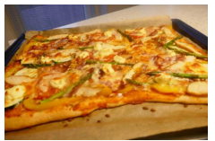 Lente Plaat Pizza