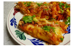 Enchiladas met pit…..