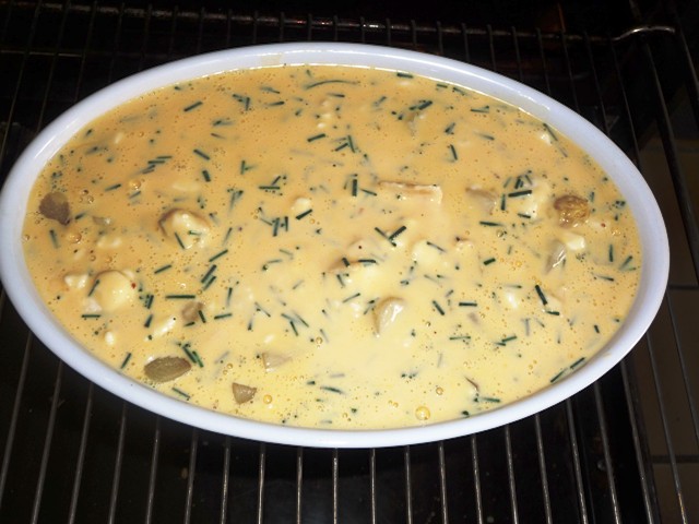 Asperges gegratineerd met geitenkaas