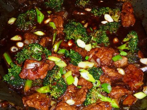 Beef met teriyakisaus
