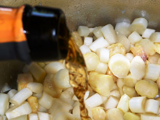 Koude aspergesoep, lekker als amuse of bij de tapas
