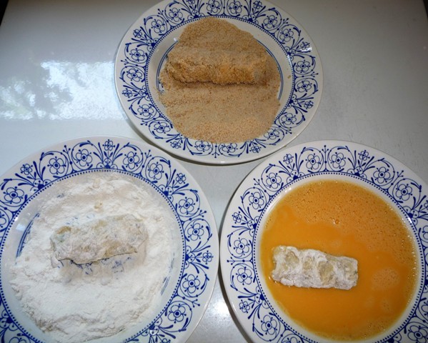 Aspergekroketten of bitterballen (Café Sjiek)