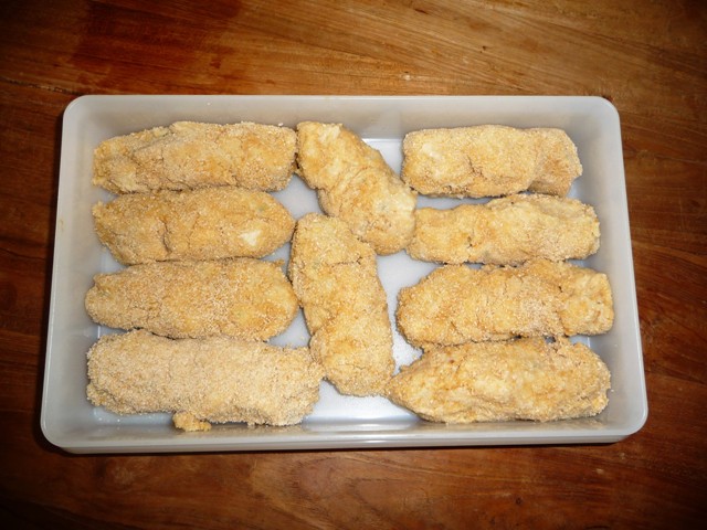 Aspergekroketten of bitterballen (Café Sjiek)