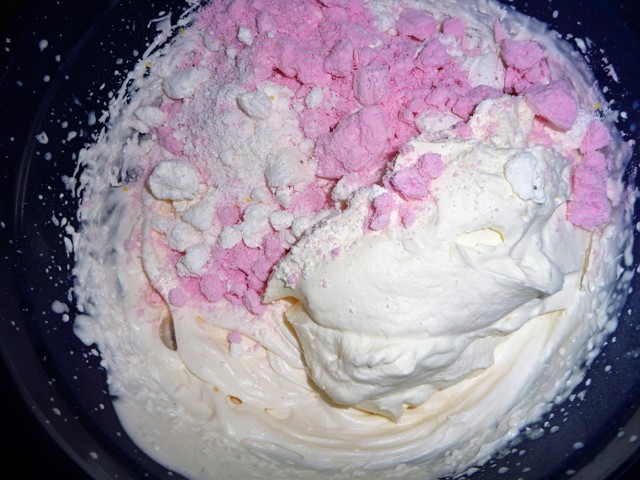 Snelle ijstaart met (rood) fruit (glutenvrij)