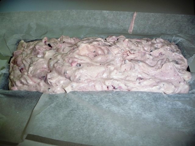 Snelle ijstaart met (rood) fruit (glutenvrij)