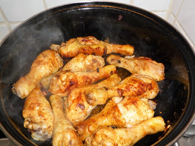 Tapas: Drumsticks met knoflook