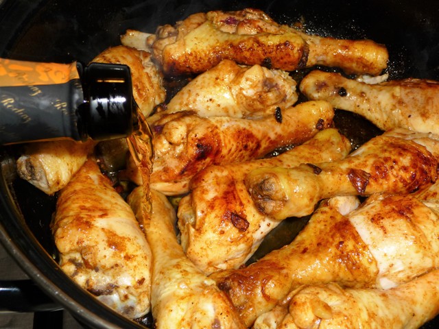 Tapas: Drumsticks met knoflook