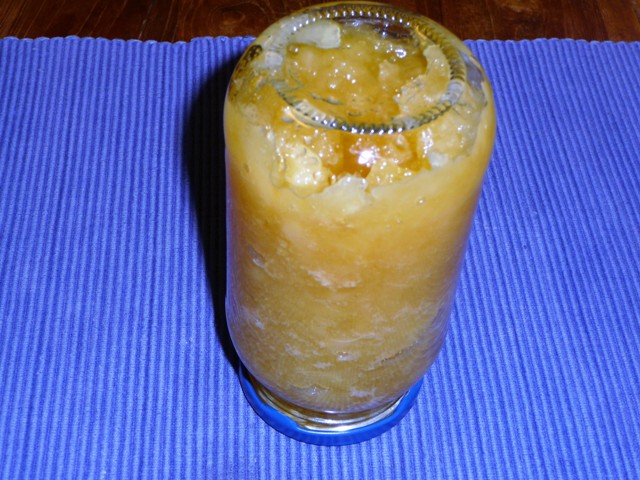 Luxe appelmoes (compote) met appelsap en Calvados
