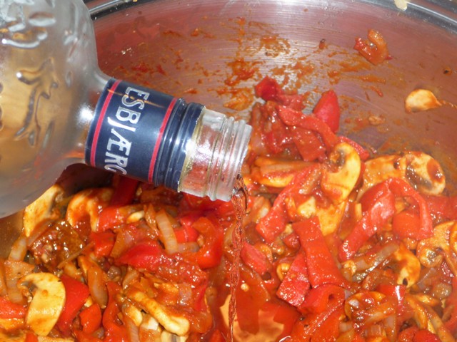 Gehaktballetjes in Stroganoff saus