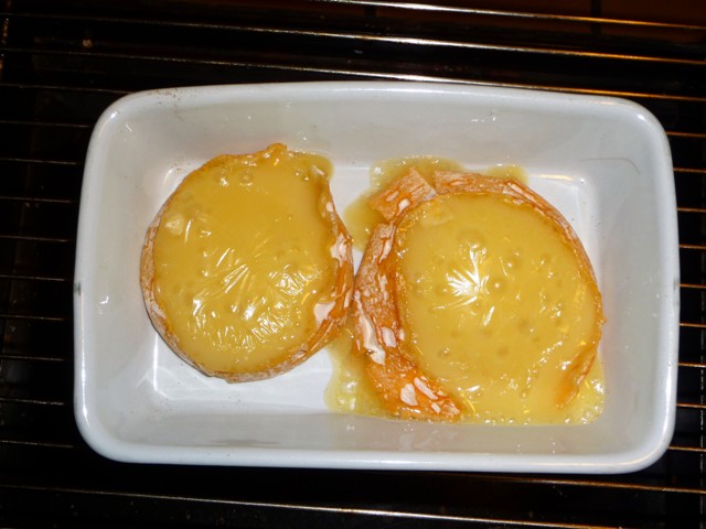 Lauwwarme salade met Val-Dieu kaas