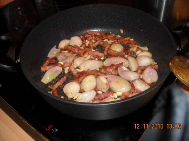 Mijn favoriete boeuf bourguignon ( rundvlees in rode wijn )