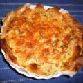 Winterse quiche met spruitjes en rookworst