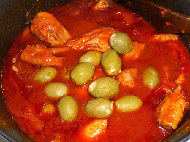 Spaanse kipstoofpot met chorizo