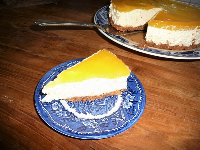 Sinaasappel Yoghurttaart