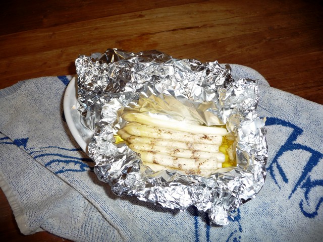 Aspergepakketjes uit de oven (of bbq)