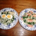 Risotto met asperges en spinazie