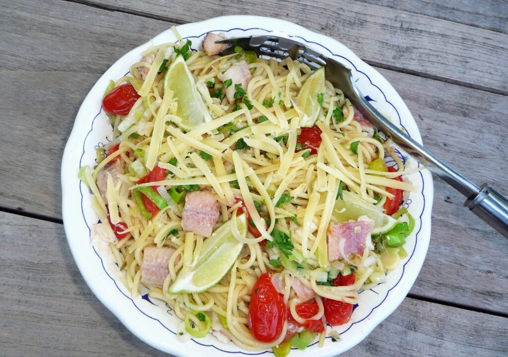 Spaghetti met paling van Jonnie Boer