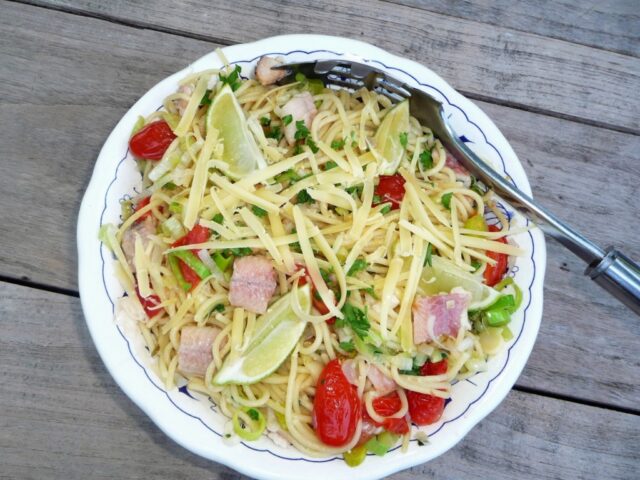 Spaghetti met paling van Jonnie Boer