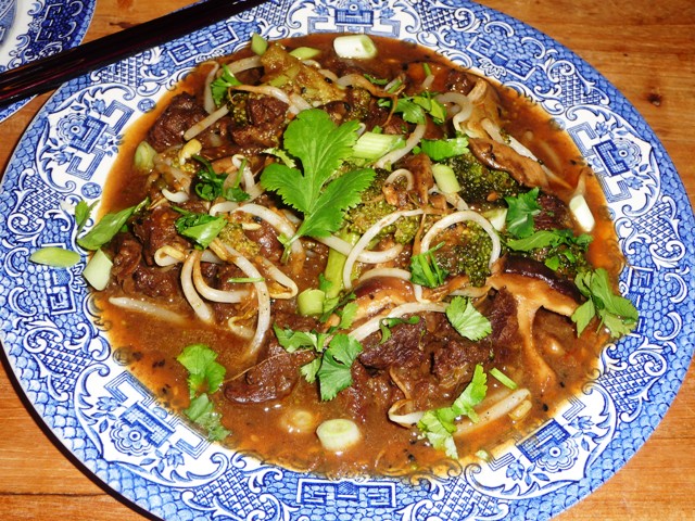 Runderstoofvlees met Japans zevenkruidenpoeder Shichimi Togarashi