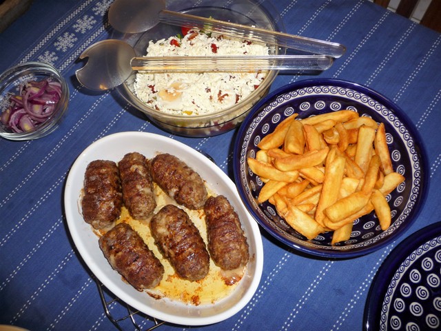Kebapcheta (Bulgaarse gehaktworstjes)