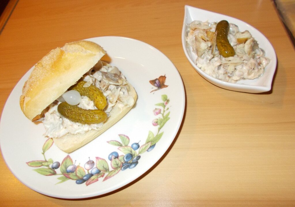 Broodje makreelsalade