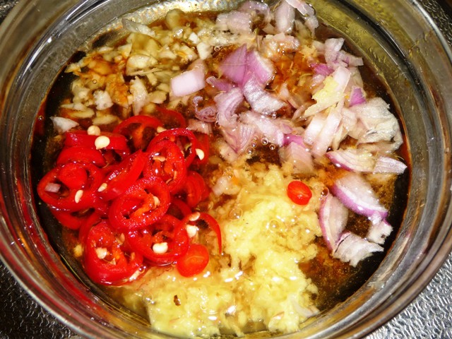 Oosterse sperziebonensalade