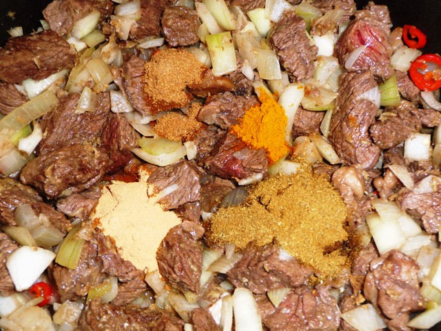 Rendang met rundvlees