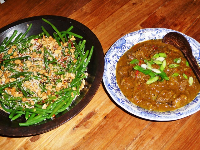 Rendang met rundvlees