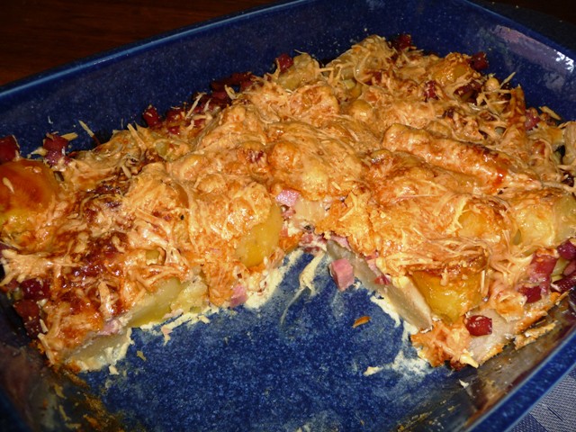 Ovenschotel met schorseneren