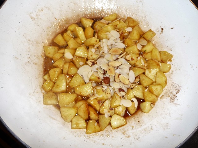 Speculaas tiramisu met gebakken appel