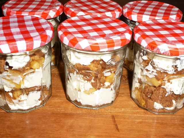 Speculaas tiramisu met gebakken appel