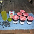 Blauwe bessenjam met limoen en limoncello