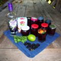 Bramenjam met limoen en munt