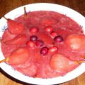 Kerst: Stoofperen met cranberry’s en port
