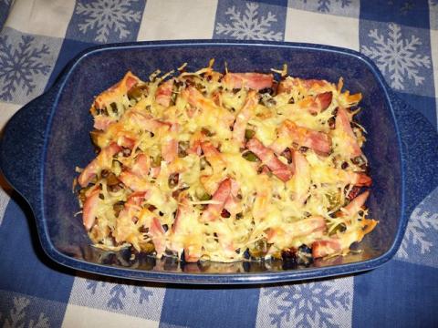 Gebakken spruitjes met cranberry’s en noten