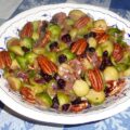 Gebakken spruitjes met cranberry’s en noten