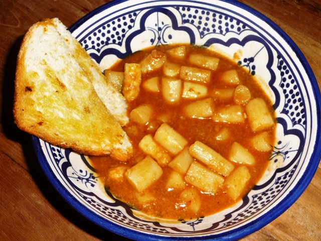 Asperges op zijn Andalusisch