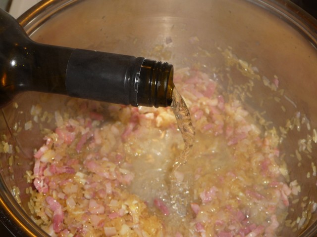 Risotto met pompoen en yacon