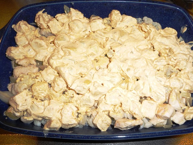 Bloemkool ovenschotel met krieltjes en kipfilet