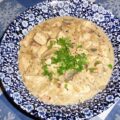 Kip met romige champignonsaus