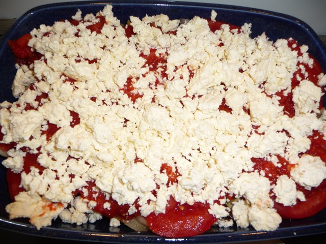 Ovenschotel op Griekse wijze (Moussaka light)