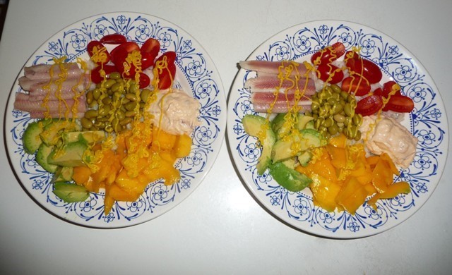 Poké bowl met paling