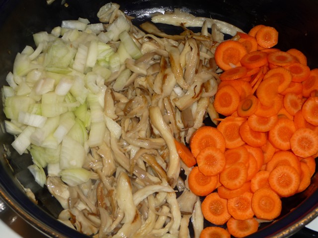 Runderstoof met veel groenten en tagliatelle (gezond en lekker)
