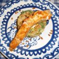 Andijvie stamppotje met gerookte zalm