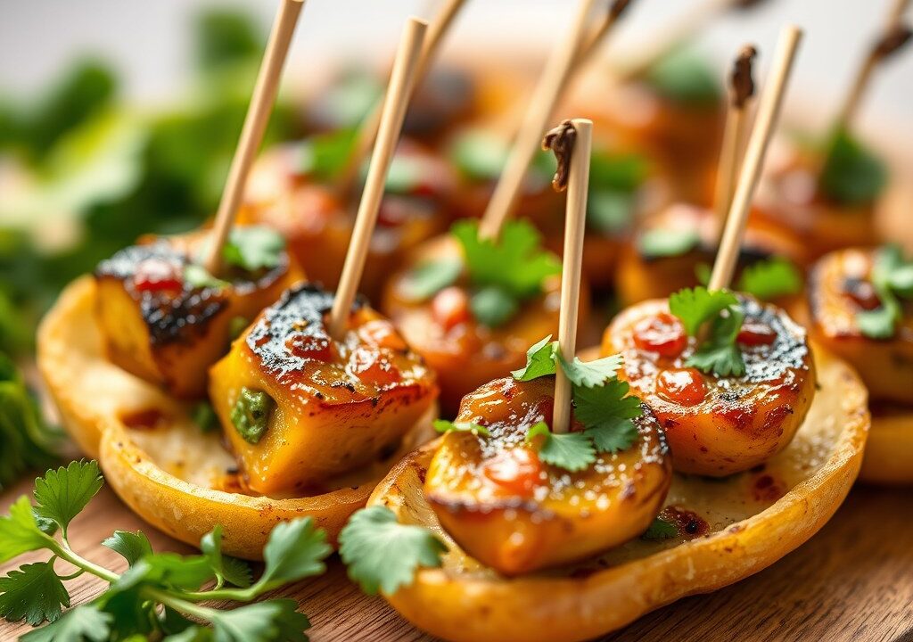 3x vega pinchos — AI-gegenereerde illustratie